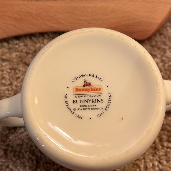 Bunnykins sippy glass mug - Picture 4 of 5